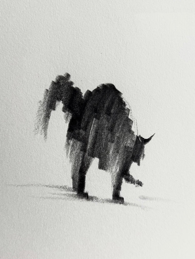 No. 040 "Black Cat Series, Stretching"