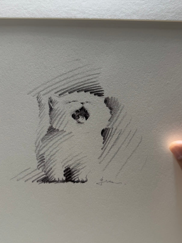 Art Print – "Big Meow"  (2506P004)