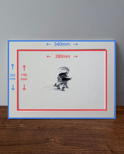 Art Print - "Ready to Pounce" (2607P002)