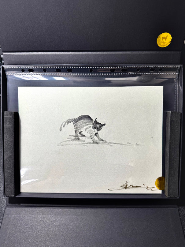 No. 010  "Black Cat Series – Warning"