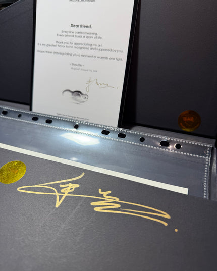 No. 018  "Drinking Cat"