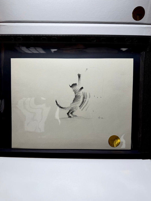 No. M012  "Siamese Cat, At Play" (Masterpiece)