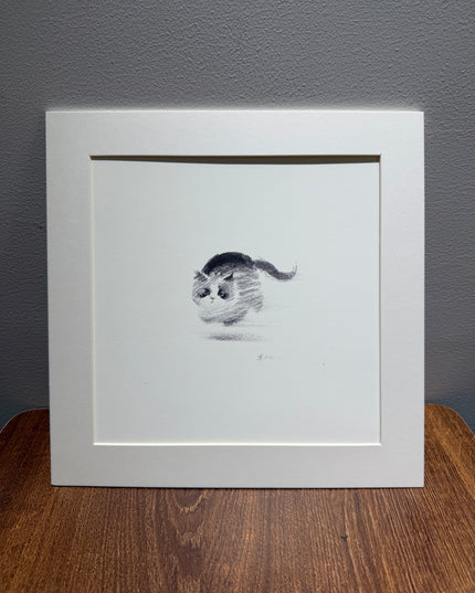 Dashing Kittens Series (Set of 4 Illustrations)