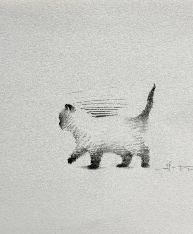 No. 005  "Black Cat Series – Siamese Ⅱ"