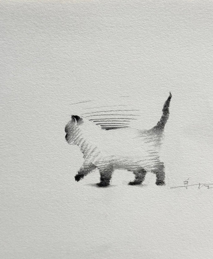 No. 005  "Black Cat Series – Siamese Ⅱ"