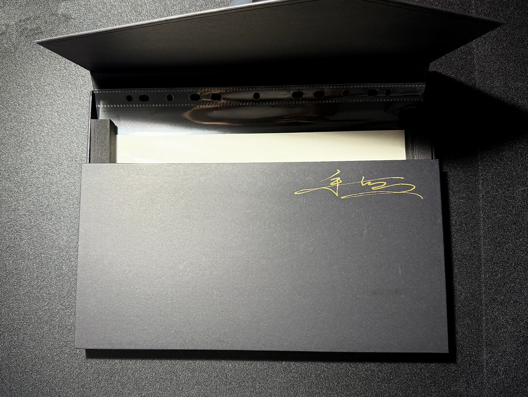 No. M001  "The Black Cat — Stillness" (Masterpiece)