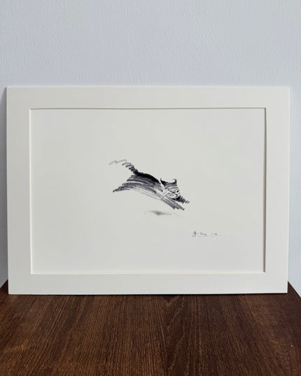Art Print – "Dashing Cat" (RP-007)