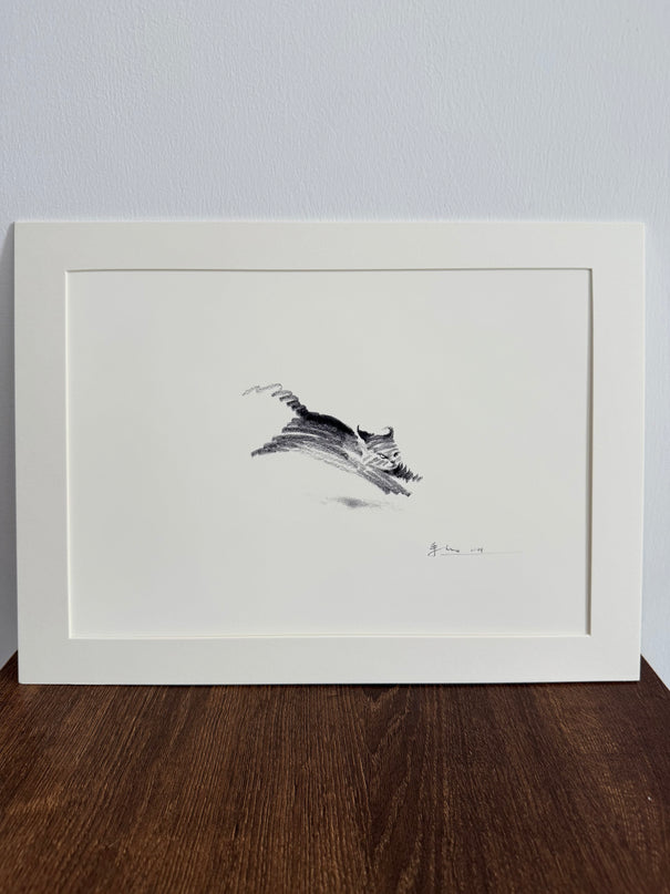 Art Print – "Dashing Cat" (RP-007)