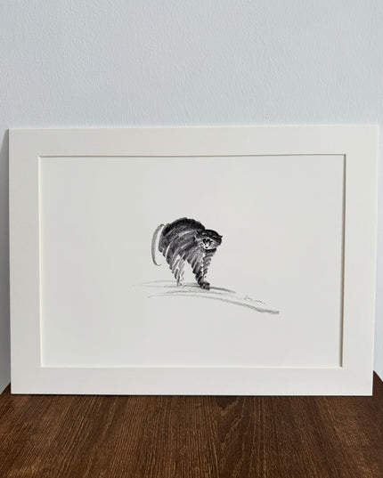Art Print – "Hiss!" (xmasP011)