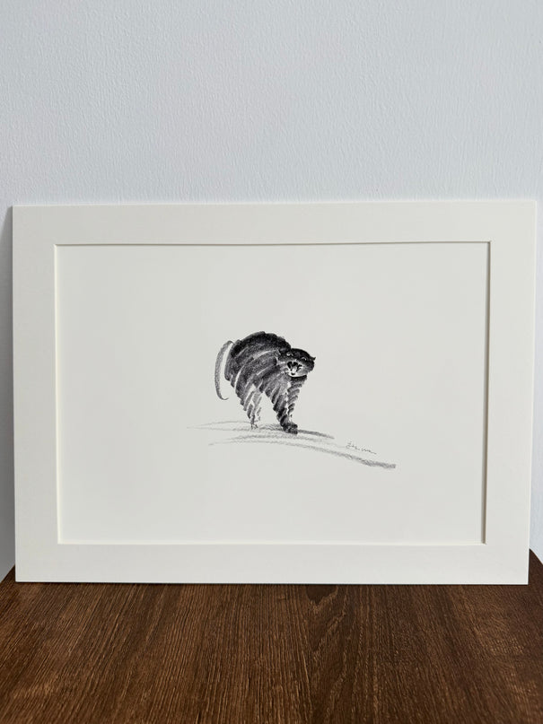 Art Print – "Hiss!" (xmasP011)