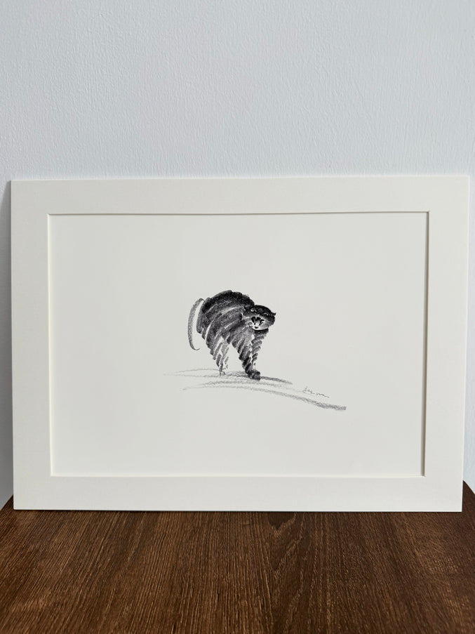 Art Print – "Hiss!" (xmasP011)