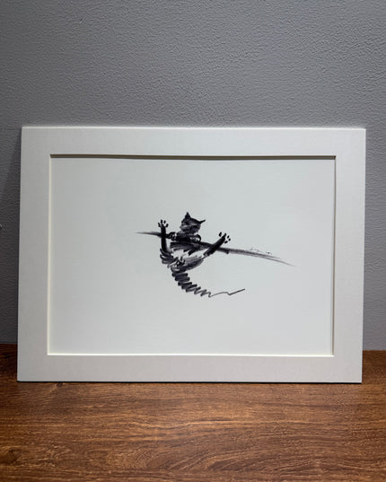 Art Print – "Hanging Cat" (2512P001)