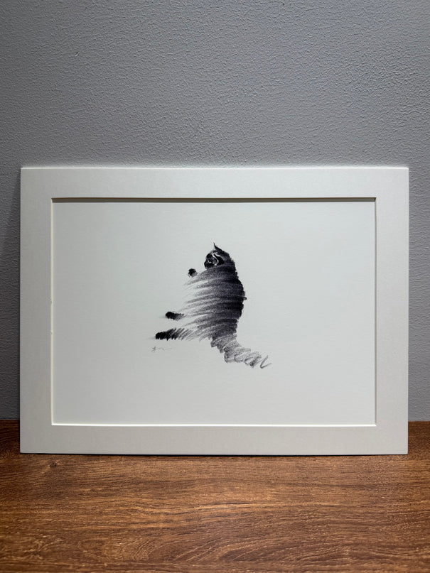 Art Print – "Lazy Cat" (2512P002)