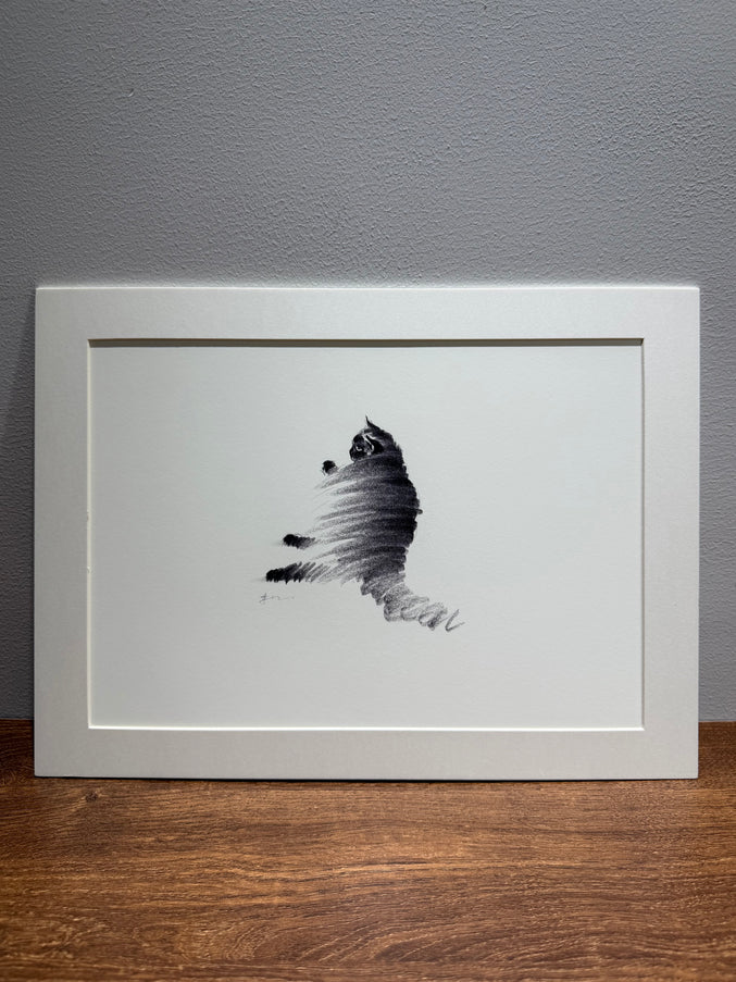 Art Print – "Lazy Cat" (2512P002)