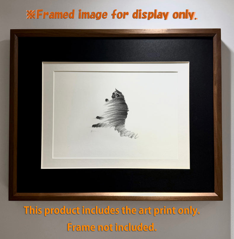 Art Print – "Lazy Cat" (2512P002)