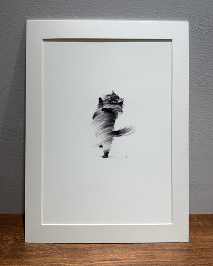 Art Print – "Standing Cat" (2512P005)