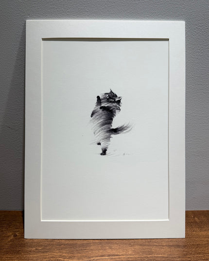 Art Print - "Standing Cat" (2607P008)