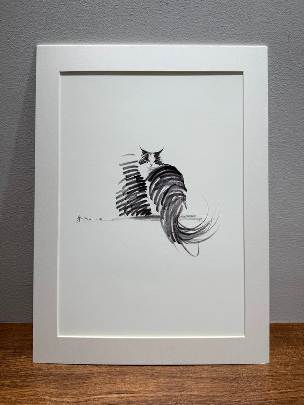 Art Print – "Elegant Turn" (2512P008)