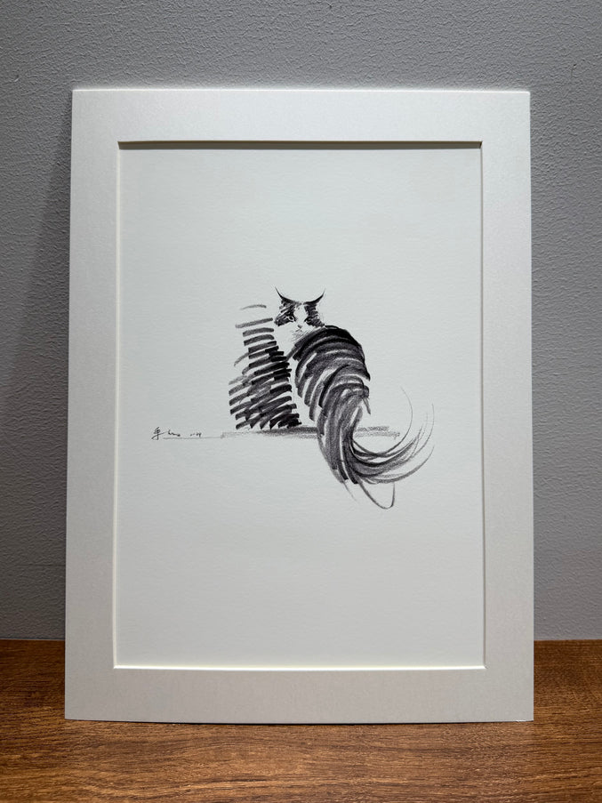 Art Print – "Elegant Turn" (2512P008)