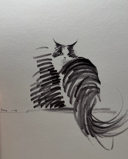 Art Print – "Elegant Turn" (2512P008)