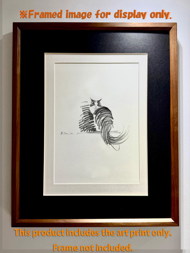 Art Print – "Elegant Turn" (2512P008)