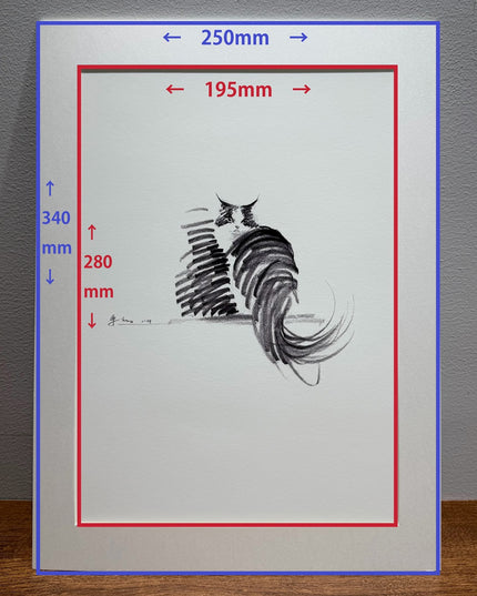 Art Print – "Elegant Turn" (2512P008)