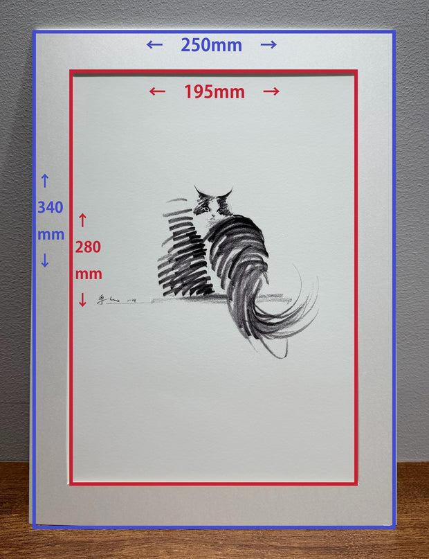 Art Print – "Elegant Turn" (2512P008)