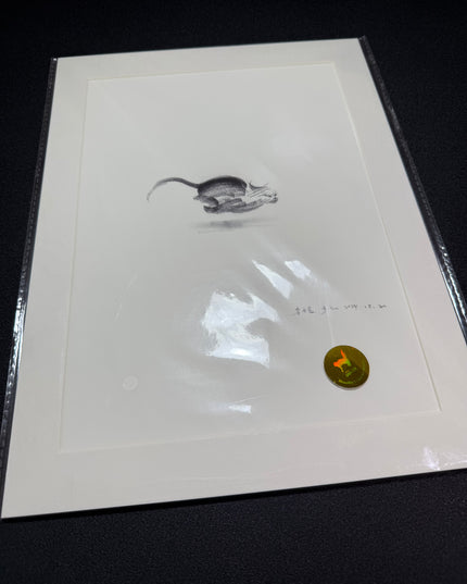 Art Print – "Dashing Cat 2"  (2506P002)