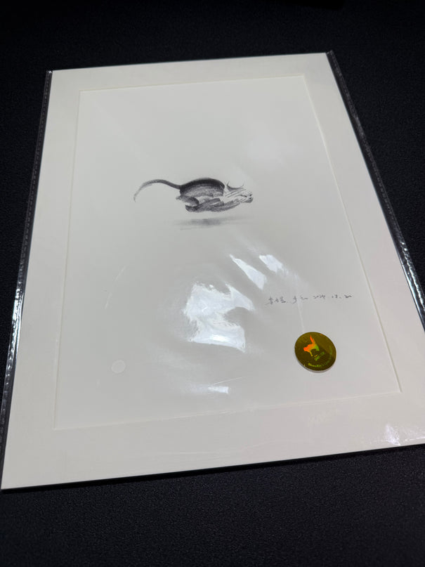 Art Print – "Dashing Cat 2"  (2506P002)