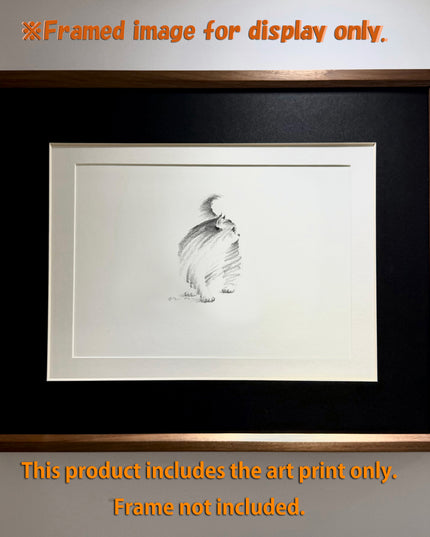 Art Print - "Looking Aside" (2603P004)