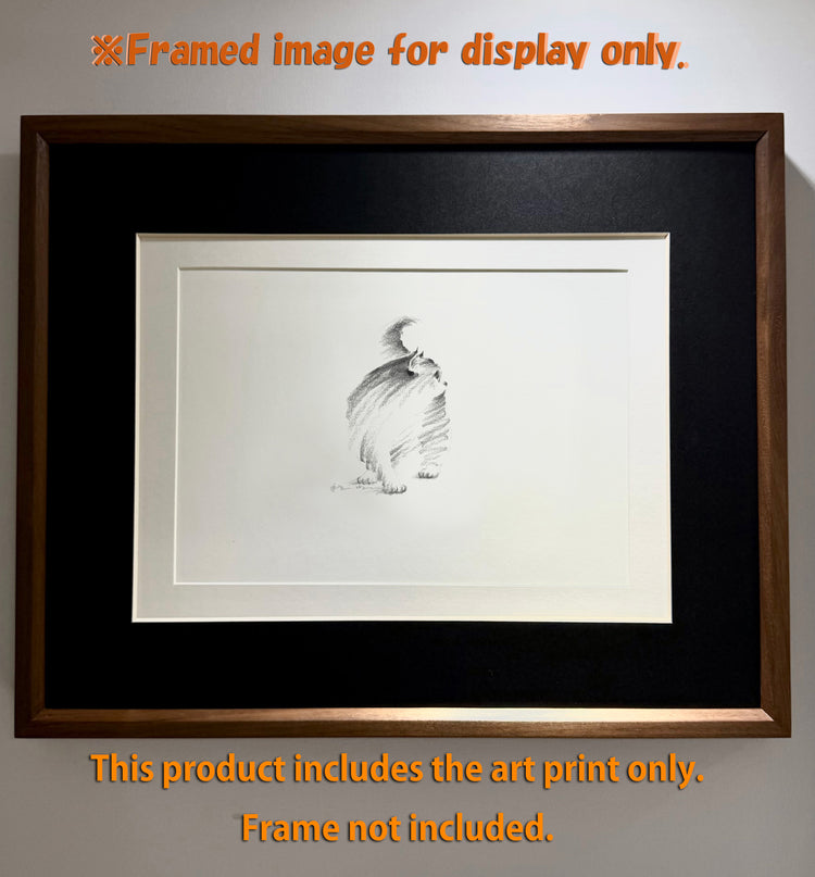 Art Print - "Looking Aside" (2603P004)