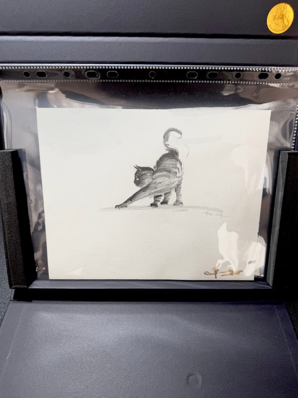 No. 014  "Black Cat Series – Stretching"