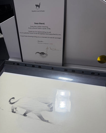 No. M015  "Siamese Cat, Walking Forward" (Masterpiece)