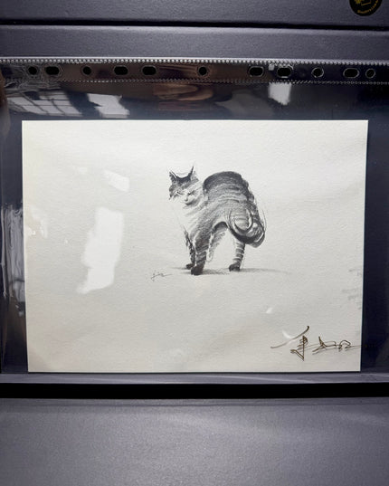 No. 028 "Black Cat Series, Morning Rise"
