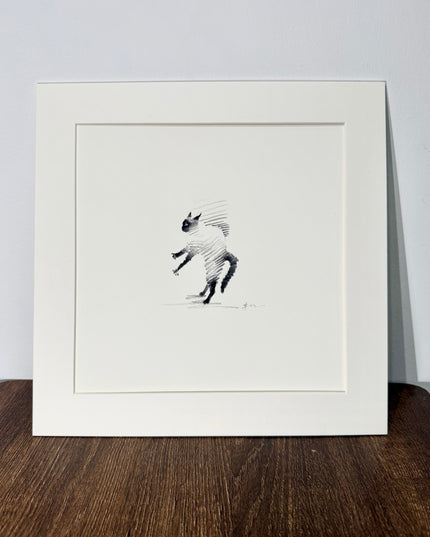 Siamese Cats Series (Set of 4 Illustrations)