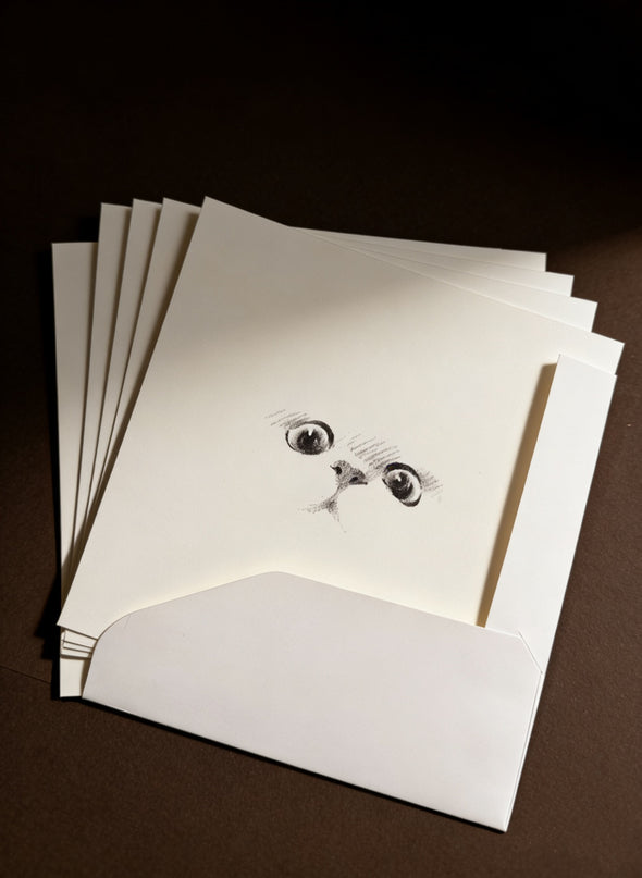 Kitten Expression Series (Set of 6 Illustrations)