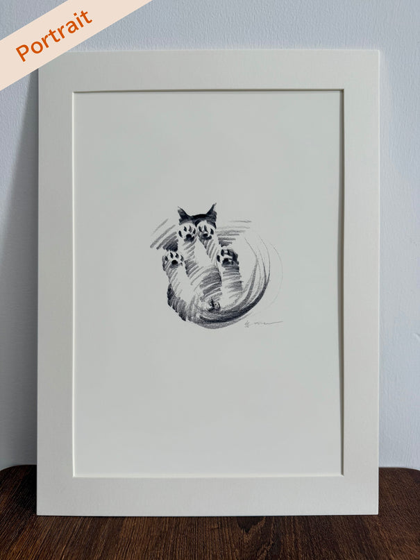 Art Print – "Peek-a-Boo"  (2506P003)