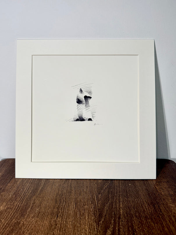 Siamese Cats Series (Set of 4 Illustrations)