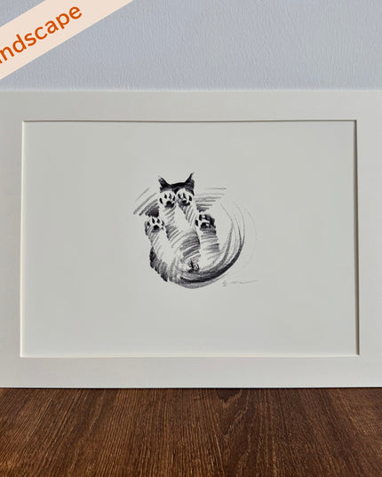 Art Print – "Peek-a-Boo"  (2506P003)