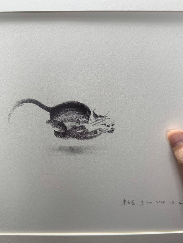 Art Print – "Dashing Cat 2"  (2506P002)