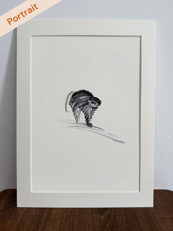 Art Print – "Hiss!"  (2506P005)