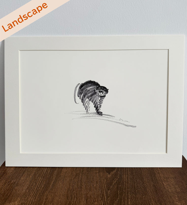 Art Print – "Hiss!"  (2506P005)