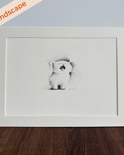 Art Print – "Big Meow"  (2506P004)