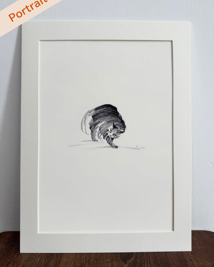 Art Print – "Don't Mess With Meow"  (2506P008)