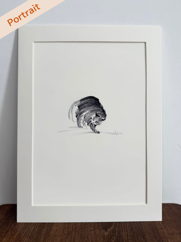 Art Print – "Don't Mess With Meow"  (2506P008)