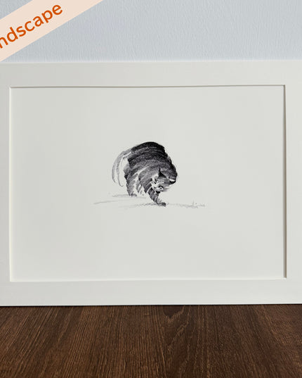 Art Print – "Don't Mess With Meow"  (2506P008)