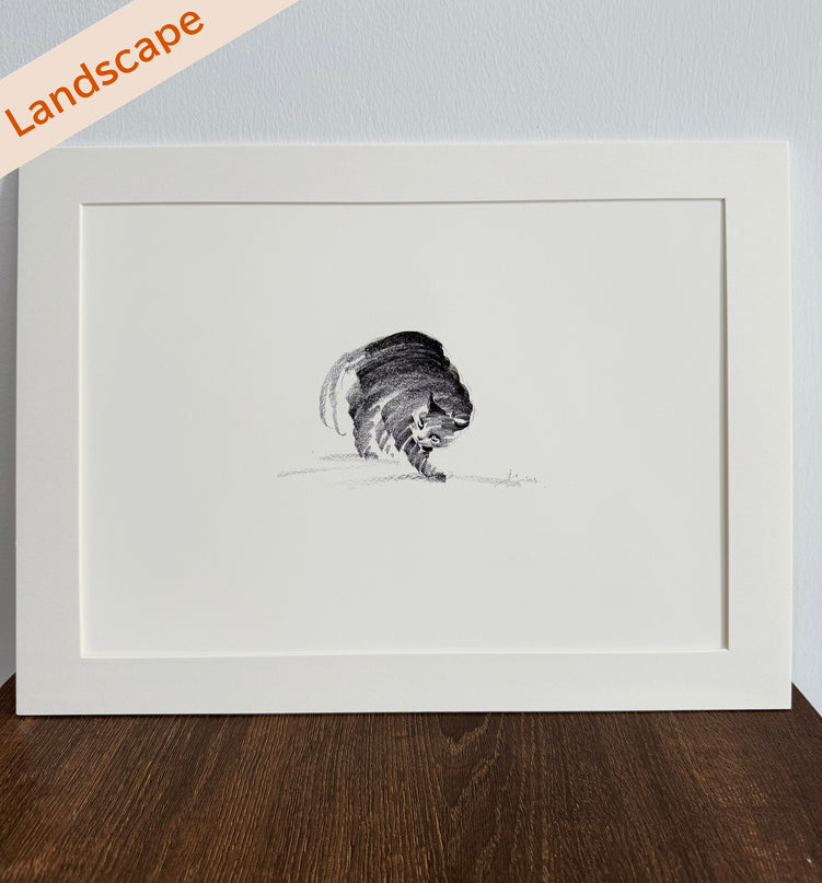 Art Print – "Don't Mess With Meow"  (2506P008)