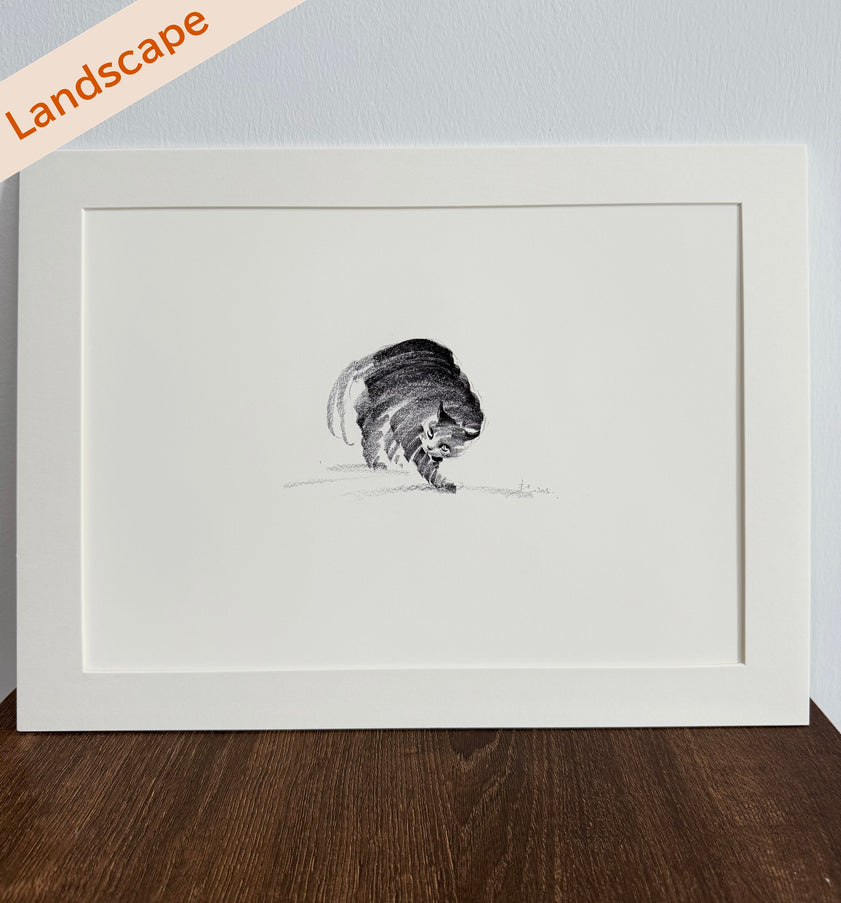 Art Print – "Don't Mess With Meow"  (2506P008)