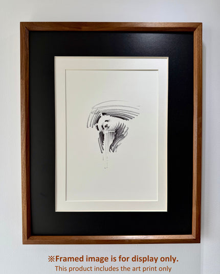 Art Print – "Sleepy Panda"  (2506P006)