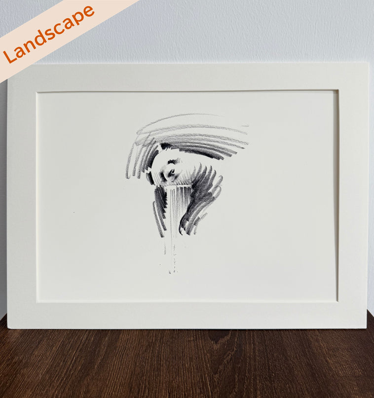 Art Print – "Sleepy Panda"  (2506P006)